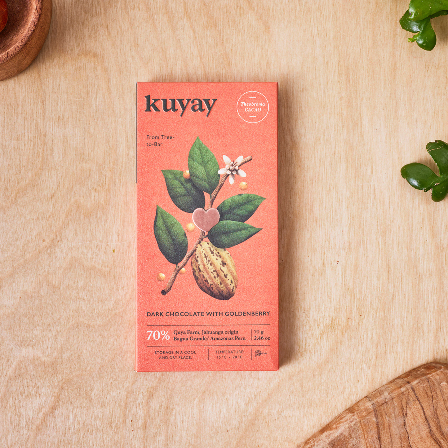 Chocolate 70% Golden Berry