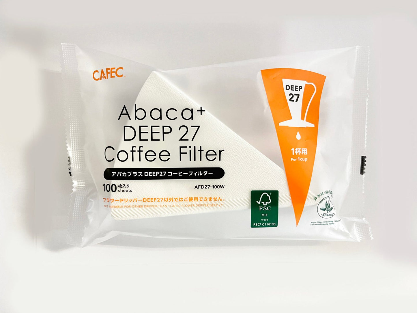 Paper Filters Abaca+ CAFEC Deep27 image 0